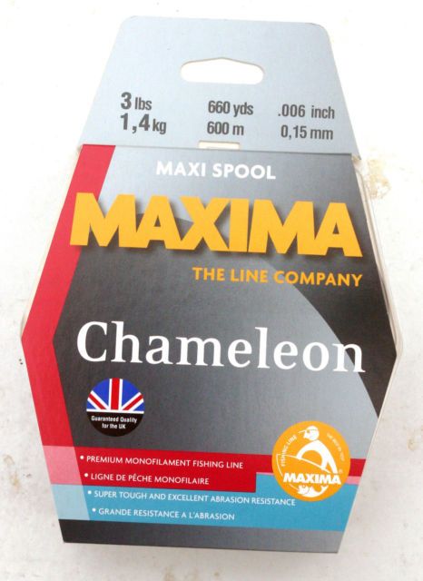 MAXIMA CHAMELEON 600MTR SPOOLS – Mainwarings Fishing
